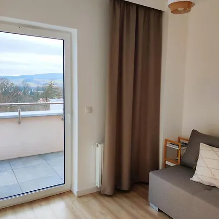 Obledny Z Tarasem, Widokiem Na Gory I Miejscem Do Przechowywania Rowerow W Kudowie-zdroju Apartament *