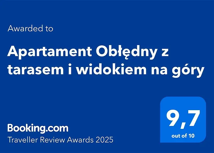 Daire Obledny Z Tarasem, Widokiem Na Gory, Parkingiem I Miejscem Do Przechowywania Rowerow W Kudowie-zdroju